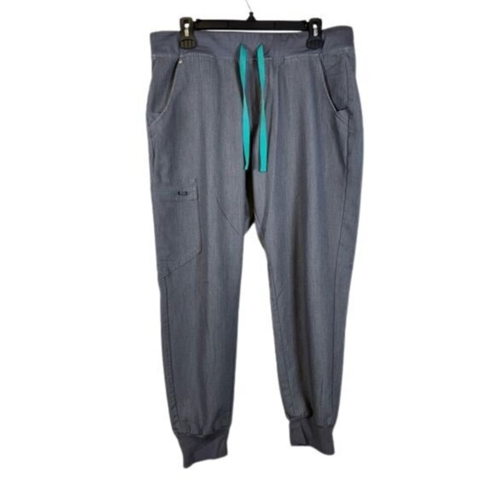 Figs Zamora Joggers Scrub Surgeon Doctor Nurses Pant Size Large Petite EUC #5553